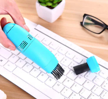 Mini Handheld Vacuum Cleaner with Keyboard Brush