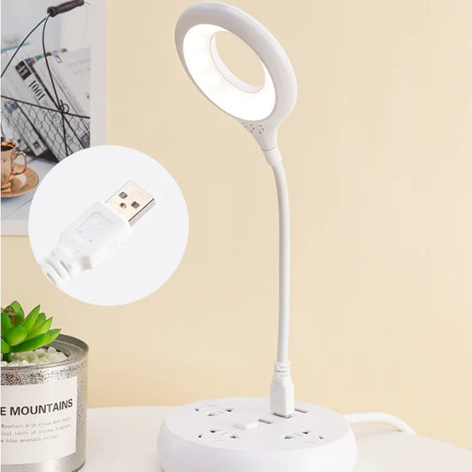 Mini USB Eye Protection LED Reading Light with Voice Control